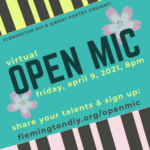 April 9: Virtual Open Mic