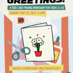 May 22: Teen Arts Greeting Card Workshop