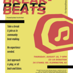 New date* August 18: Break-Beats – Community Beat-Making