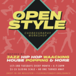 Open Style Choreography Workshop starts Sept. 6