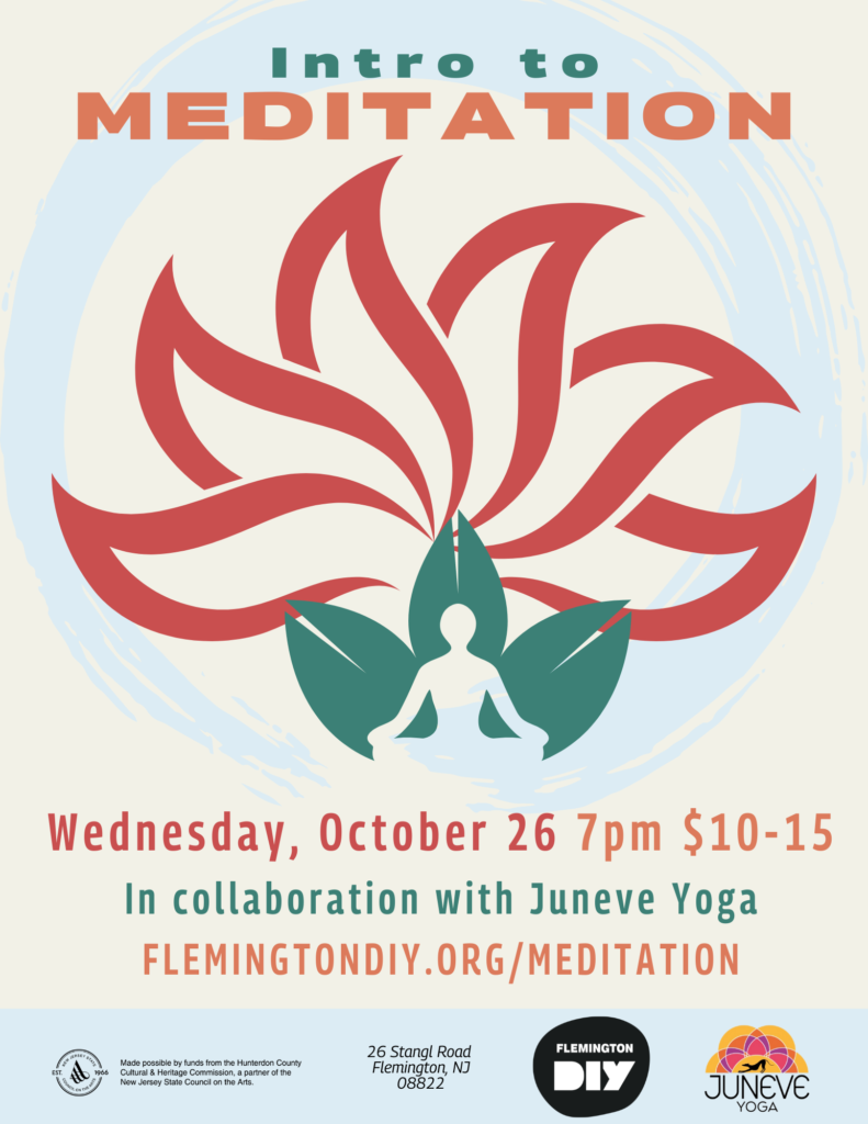 Oct. 26: Intro to Meditation