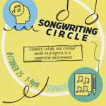 Oct. 25: Songwriting Circle