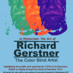 In Memoriam: The Art of Richard Gerstner – On Display November 22