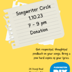 Jan. 10: Songwriter Circle