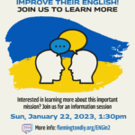 Jan. 22: ENGin Info Session: Help Ukrainians Improve Their English!