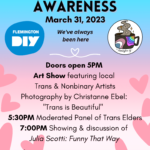 Mar. 31: Trans Day of Awareness: We’ve Always Been Here