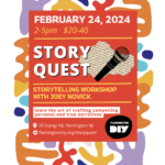 Feb 24: STORYQUEST Storytelling Workshop