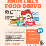 Monthly Food Drives